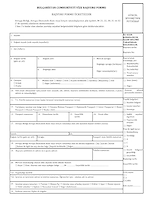 Bulgaristan Vizesi Başvuru Formu