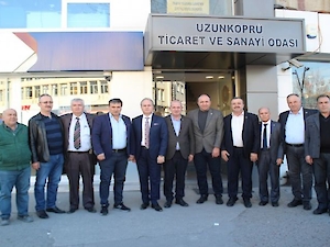 Muhtarlar Derneğinden UTSO’ya İadei Ziyaret