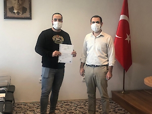 Mesleki Yeterlilik Belgelerimizi Teslim Ediyoruz