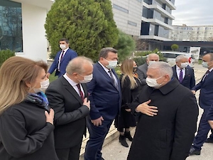 UTSO Başkanı Ercan İhtiyar Uzunköprü'nün Sorunlarını Binali Yıldırım'a Iletti