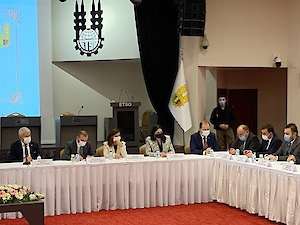 UTSO Başkanı Ercan İhtiyar Uzunköprü'nün Sorunlarını Binali Yıldırım'a Iletti