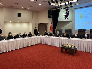 UTSO Başkanı Ercan İhtiyar Uzunköprü'nün Sorunlarını Binali Yıldırım'a Iletti