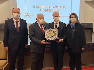 UTSO Başkanı Ercan İhtiyar Uzunköprü'nün Sorunlarını Binali Yıldırım'a Iletti