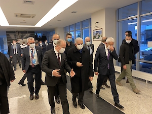 UTSO Başkanı Ercan İhtiyar Uzunköprü'nün Sorunlarını Binali Yıldırım'a Iletti