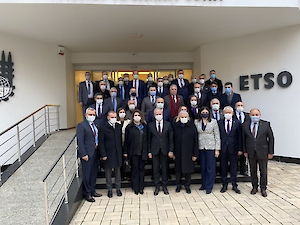 UTSO Başkanı Ercan İhtiyar Uzunköprü'nün Sorunlarını Binali Yıldırım'a Iletti