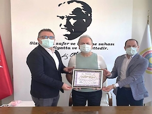 SEPAŞ Enerji Anonim Şirketi’nden UTSO Başkanı Ercan İhtiyar’a Nezaket Ziyareti