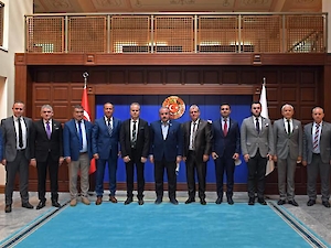 Başkan Ercan İhtiyar'dan TBMM Başkanı Mustafa Şentop'a Uzunköprü OSBZiyareti