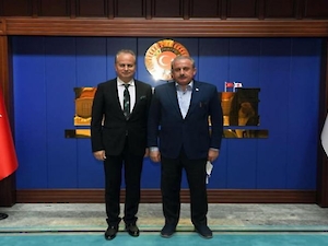 Başkan Ercan İhtiyar'dan TBMM Başkanı Mustafa Şentop'a Uzunköprü OSBZiyareti