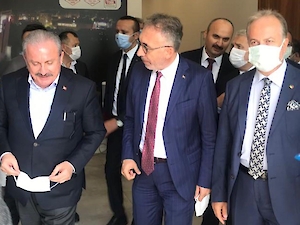 Başkan Ercan İhtiyar, TBMM Başkanı Mustafa Şentop İle İki Önemli Toplantıda Bir Araya Geldi