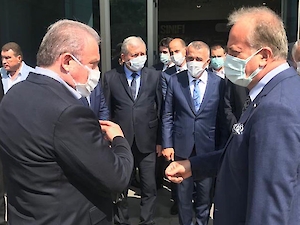 Başkan Ercan İhtiyar, TBMM Başkanı Mustafa Şentop İle İki Önemli Toplantıda Bir Araya Geldi