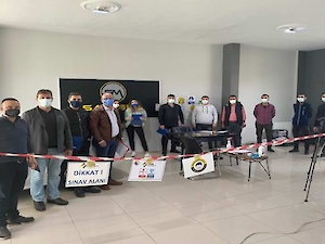 Meybem “motorlu Kara Taşıtları Alım Satım Sorumlusu Seviye 5 Ve Sorumlu Emlak Danışmanı Seviye 5”sınavı Odamız Ev Sahipliğinde Gerçekleştirildi