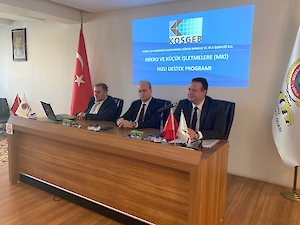 KOSGEB Mki Hızlı Destek Programı Bilgilendirme Toplantısı Odamızda Gerçekleştirildi