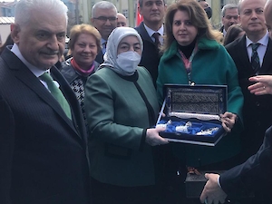 Başkan İhtiyar, Tc.27. Başbakanı Binali Yıldırım ve Milli Eğitim Bakanı Mahmut Özer İle Görüştü