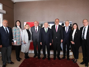 Başkan İhtiyar, Tc.27. Başbakanı Binali Yıldırım ve Milli Eğitim Bakanı Mahmut Özer İle Görüştü