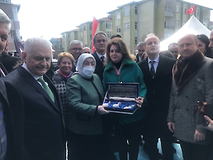 Başkan İhtiyar, Tc.27. Başbakanı Binali Yıldırım ve Milli Eğitim Bakanı Mahmut Özer İle Görüştü