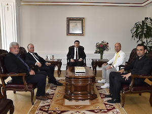 Edirne Valisi Kırbıyık’a Hoşgeldin Ziyareti