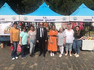 22. Edirne Tarım, Hayvancılık, Gıda ve Sanayi Fuarı’na Katılım Sağlayarak İlçemizin Önde Gelen Ürünlerini Tanıttık