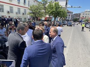 UTSO Başkanı Ercan Ihtiyar, Edirne Valisi Hüseyin Kürşat Kırbıyık’a Bilgilendirmede Bulundu