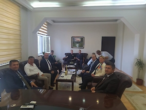 UTSO Başkanı Ercan Ihtiyar, Edirne Valisi Hüseyin Kürşat Kırbıyık’a Bilgilendirmede Bulundu