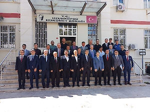 Edirne Valisi Hüseyin Kürşat Kırbıyık Ve Başkan Ercan İhtiyar'dan Maden İşletmesine Ziyaret