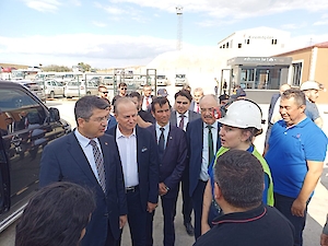 Edirne Valisi Hüseyin Kürşat Kırbıyık Ve Başkan Ercan İhtiyar'dan Maden İşletmesine Ziyaret