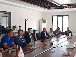 Edirne Valisi Hüseyin Kürşat Kırbıyık Ve Başkan Ercan İhtiyar'dan Maden İşletmesine Ziyaret