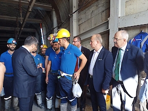 Edirne Valisi Hüseyin Kürşat Kırbıyık Ve Başkan Ercan İhtiyar'dan Maden İşletmesine Ziyaret