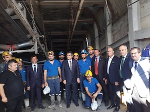 Edirne Valisi Hüseyin Kürşat Kırbıyık Ve Başkan Ercan İhtiyar'dan Maden İşletmesine Ziyaret