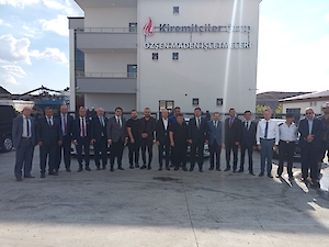 Edirne Valisi Hüseyin Kürşat Kırbıyık Ve Başkan Ercan İhtiyar'dan Maden İşletmesine Ziyaret