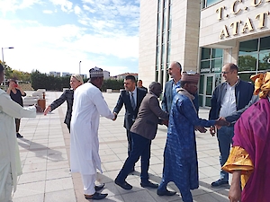 Nijer Cumhuriyeti'nden Gelen Heyeti Ilçemizde Ağırladık