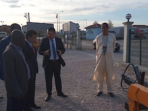 Nijer Cumhuriyeti'nden Gelen Heyeti Ilçemizde Ağırladık