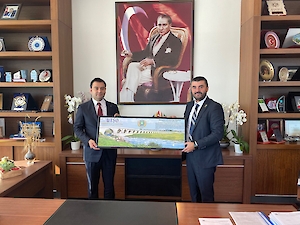 UTSO'dan Çorlu TSO'ya Hayırlı Olsun Ziyareti