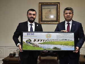 UTSO Heyeti’nden Edirne Valisi Kırbıyık’a Ziyaret