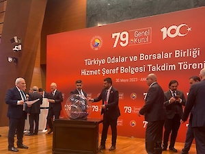 UTSO Heyeti 79. TOBB Genel Kurulu'na Katılım Sağladı