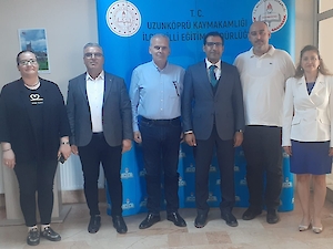 Uzunköprü İlçe Milli Eğitim Müdürü İlhan Dinç'e Hayırlı Olsun Ziyareti