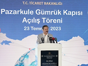 İpsala İbrahim Girgin Tır Parkı ve Pazarkule Sınır Kapısı Açılış Töreni Gerçekleştirildi