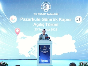 İpsala İbrahim Girgin Tır Parkı ve Pazarkule Sınır Kapısı Açılış Töreni Gerçekleştirildi