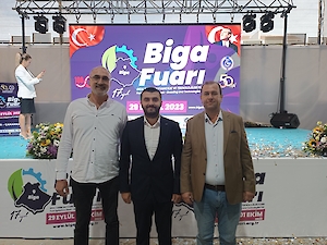 Biga 17. Tarım, Gıda, Hayvancılık ve Teknolojileri Fuarı'na Katılım Sağladık