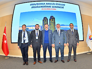 TOBB Meclis Üyeleri Bilgilendirme Seminerine Katılım Sağladık