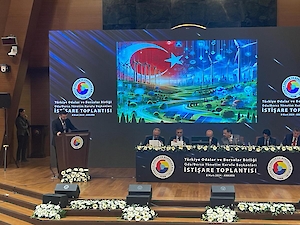 Yönetim Kurulu Başkanımız İsmail Akalın TOBB Oda-borsa Başkanları İstişare Toplantısı'na Katılım Sağladı