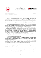 Tam Kapanma Tedbirleri Hakkında Genelgeye