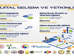 Trakya Dijital Gelişim ve Yetkinlik Eğitim Programı Başlıyor