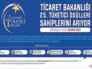 25. Tüketici Ödülleri Sahiplerini Arıyor