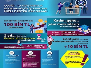 KOSGEB - Mikro ve Küçük İşletmelere (Mki) Hızlı Destek Programı !!!