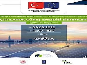 Çatılarda Güneş Enerjisi Sistemleri Eğitimi !!!