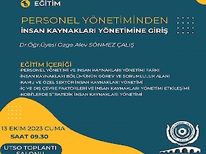 Personel Yönetiminden İnsan Kaynakları Yönetimine Giriş Eğitimi