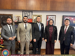 Başkanımız İsmail Akalın; Keşan ve Malkara TSO Başkanları ve Av. Orkan Özkaya ile Birlikte Milletvekili Çiğdem Koncagül’ü Ziyaret Etti