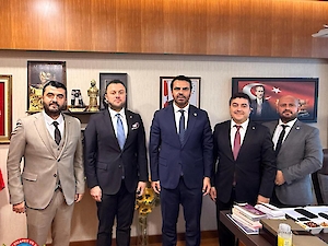 Başkanımız İsmail Akalın; Keşan ve Malkara TSO Başkanları ve Av. Orkan Özkaya ile Birlikte Milletvekili Gökhan Diktaş’ı Ziyaret Etti