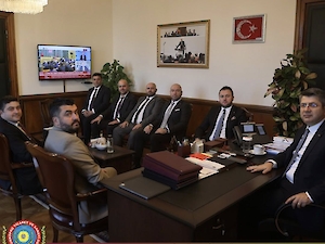 Başkanımız İsmail Akalın; Keşan ve Malkara TSO Başkanları İsmail Şapçı ve Tevfik Yamanoğlu ile Birlikte, TBMM Genel Sekreteri Sayın Hüseyin Kürşat Kırbıyık’ı Ziyaret Etti
