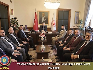 Başkanımız İsmail Akalın; Keşan ve Malkara TSO Başkanları İsmail Şapçı ve Tevfik Yamanoğlu ile Birlikte, TBMM Genel Sekreteri Sayın Hüseyin Kürşat Kırbıyık’ı Ziyaret Etti